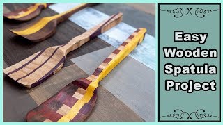 Easy Wooden Spatula Project