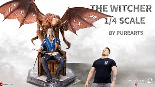 Geralt 1/4 Scale Review yes or no? 🤔 Manual Witcher 1 4 Scale Statue