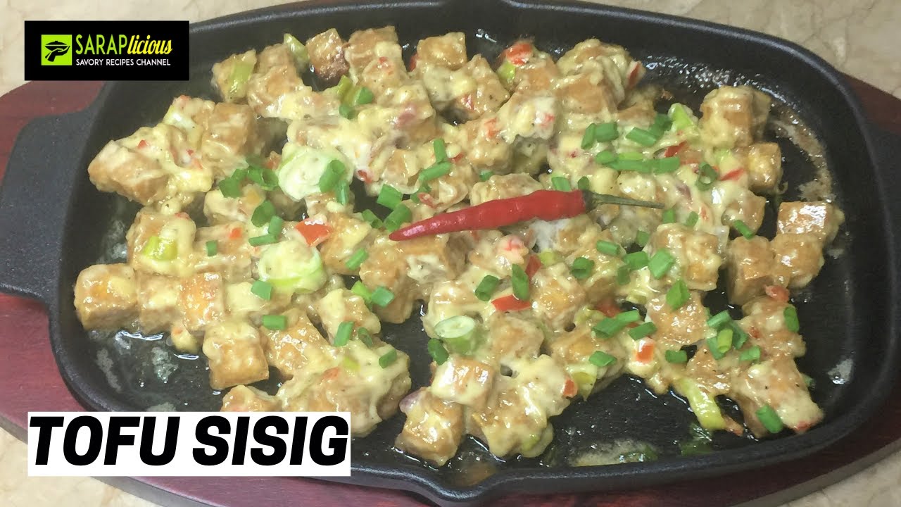 Tofu Sisig Easy SARAPlicious Recipe YouTube