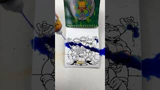 what Magic Ninja Turtles Coloring Book looks like