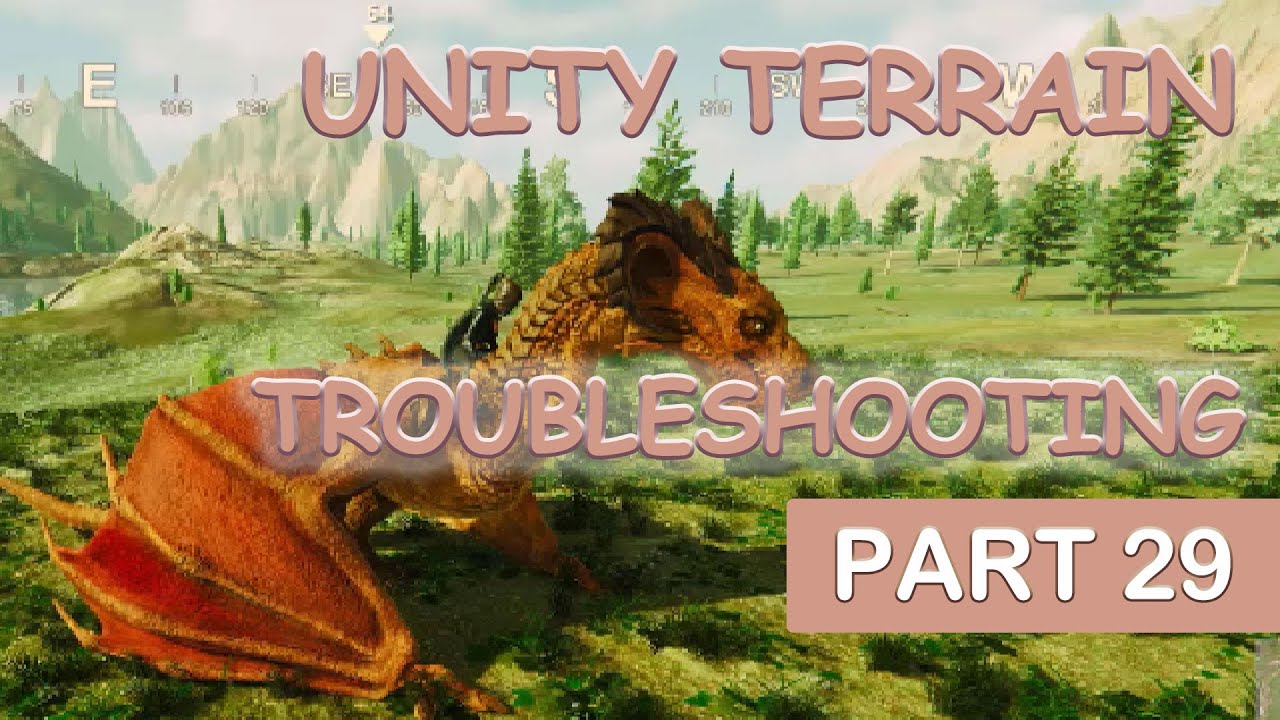 Unity Terrain - Grass Placement and Environment Troubleshooting (Part 29)