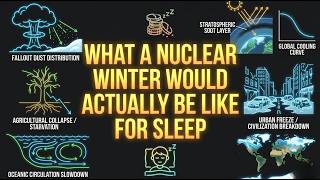 What a Nuclear Winter Would Actually Be Like Explained Slowly (For Sleep)