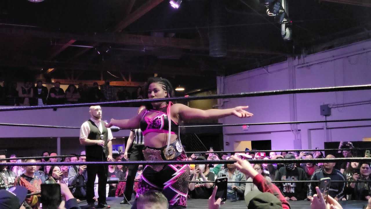 Athena Vs Miyu Yamashita - ROH Women's World Champion Match - Prestige Wrestling (1/21/23)