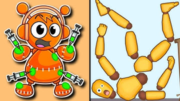 KICK & BREAK vs RAGDOLL BREAK — All Max Levels Satisfying ASMR Mobile Gameplay Android iOS 2025