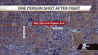 Person shot multiple times after argument near Oklahoma City bar