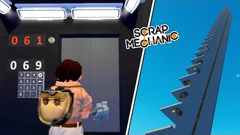 Dynamic Elevator works with Any Number of Floors! 👨‍🔧 Scrap Mechanic