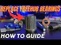 How to replace freehub cartridge bearings and service  road bike maintenance