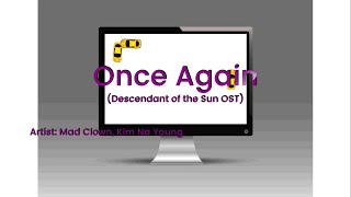 [KARAOKE] Once Again (Descendants of the Sun OST)  - Mad Clown & Kim Nayoung | Queen V Karaoke