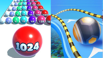 Gyro Ball vs Ball Merge 2048 - MAX LEVEL Gameplay Walkthrough (Android,iOS)  NEW UPDATE