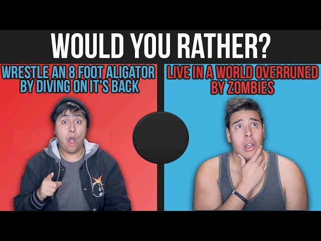 Hardest 'would you rather..' question ever! - 9GAG