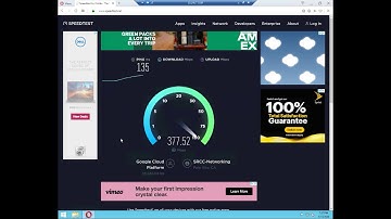 SPEED TEST Internet Connetion GOOgLE Cloud #SPEEDTEST #wow