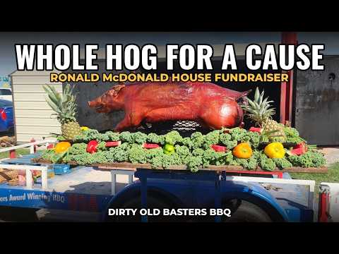 Whole Hog BBQ Fundraiser for Ronald McDonald House | Dirty Old Basters BBQ