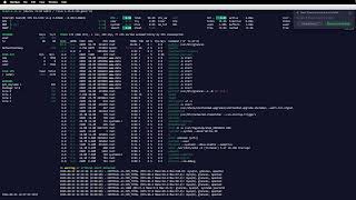 Live Linux webserver - glances