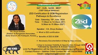 ZED Certification & GEM Registration Pathways to Excellence