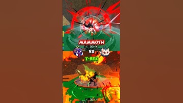 T-Rex vs Mammoth – Blox Fruits Battle! 🦖🐘🔥