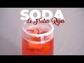 Soda de Frutos Rojos