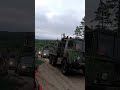The convoy is on the move - 1000 player Airsoft - Berget 20