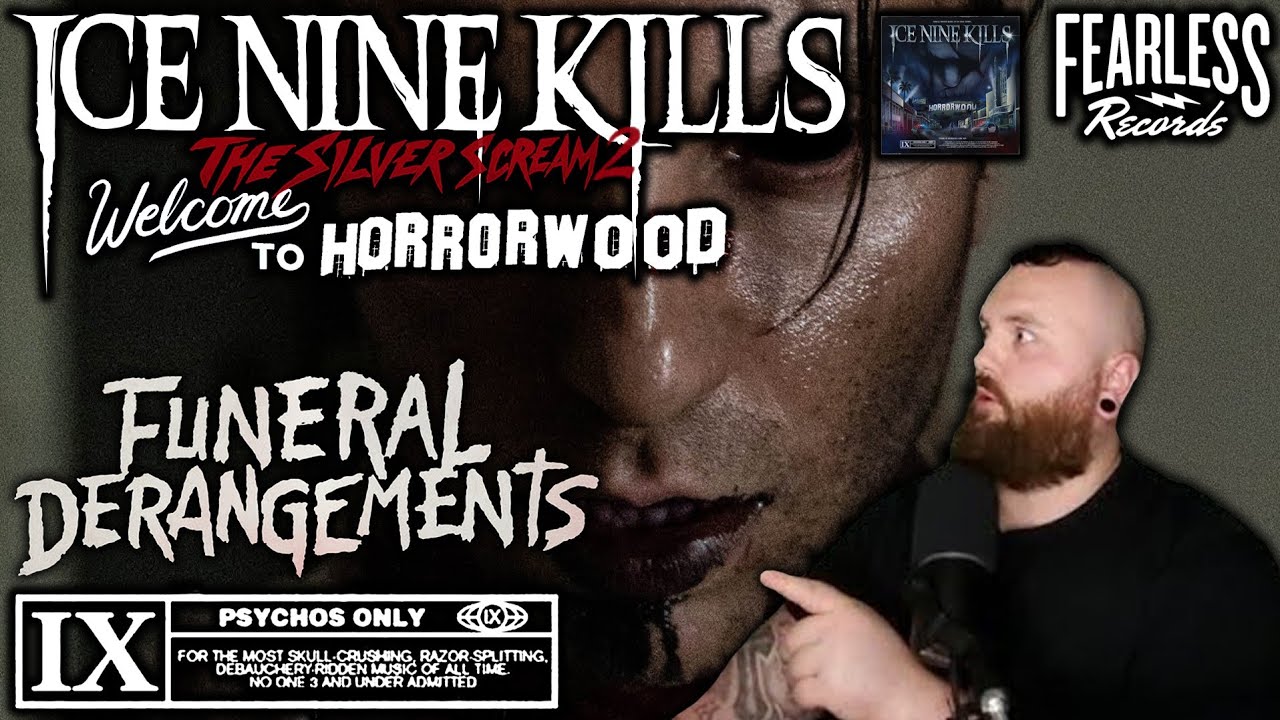 FOR PSYCHOS ONLY! FIRST TIME LISTENING! Ice Nine Kills "Funeral
