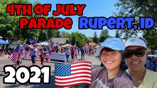 The City of RUPERT Celebrated the 4TH OF JULY With a PARADE That Runs through the HISTORIC DOWNTOWN