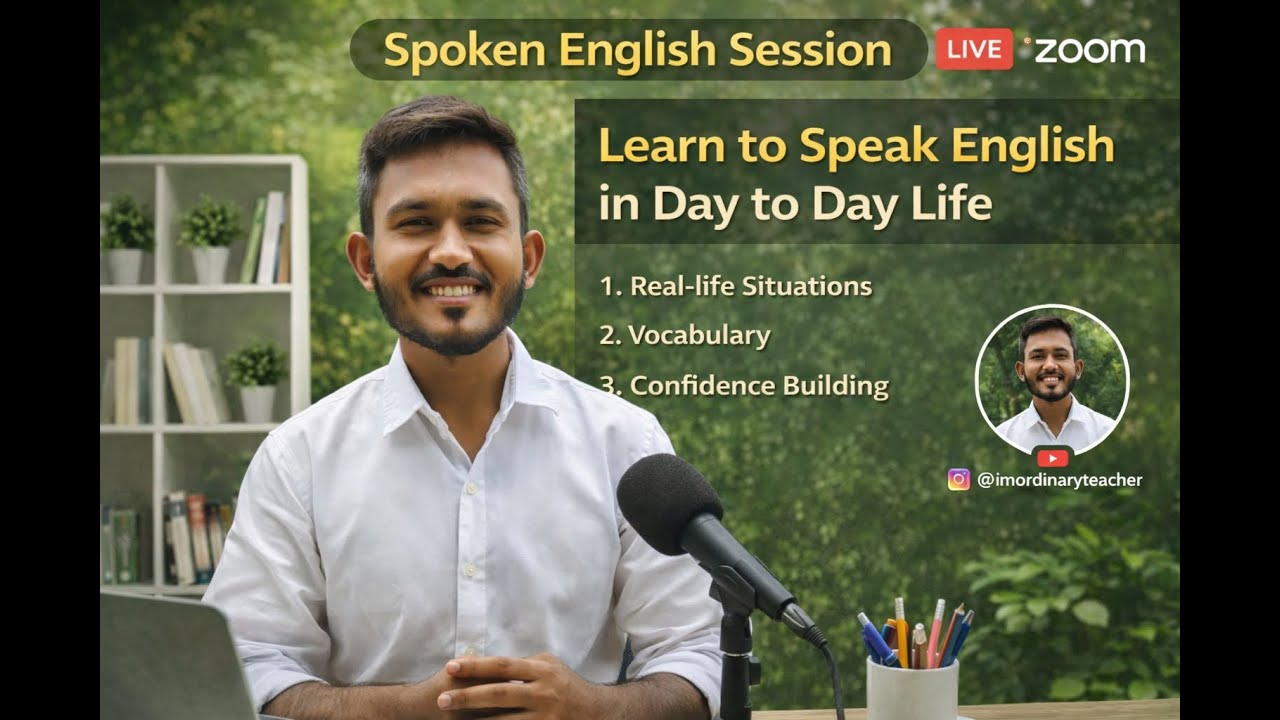 ENGLISH LEARNING CLASS 1 - YouTube