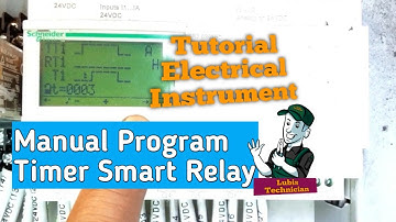 Setting Timer Pompa A&B RUN bergantian, Program manual Smart Relay SR3B261BD Schneider | Vlog 102