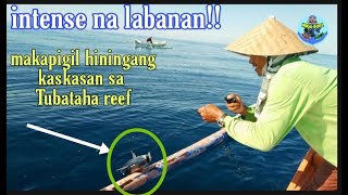 Laot#2 day2 | Maaksyong pangangaskas sa TUBATAHA reef | grabing sibad..| #migododzfishingadventure