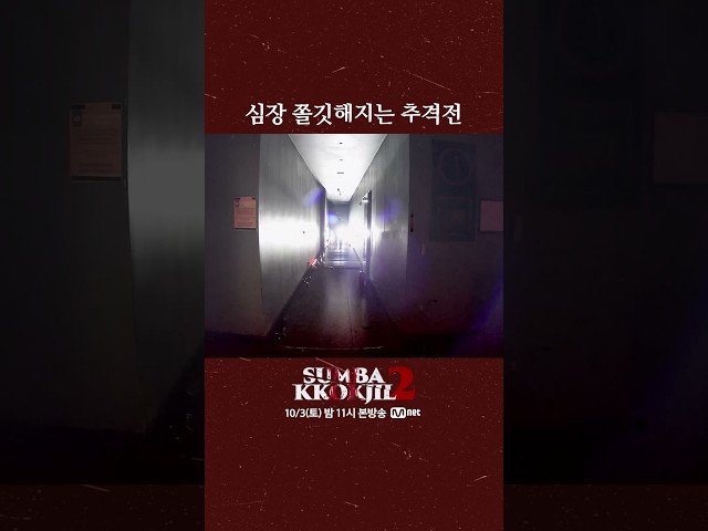 심장 쫄깃해지는 추격전