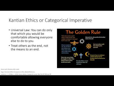 Introduction to Ethical Approaches