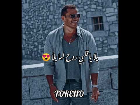 اغنيه ضحكت يعني قلبها مال وخلاص الفرق اللي مابينا تشال عمرو دياب