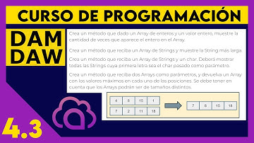 JAVA: Ejercicios iniciación Arrays ☕ DAM - DAW