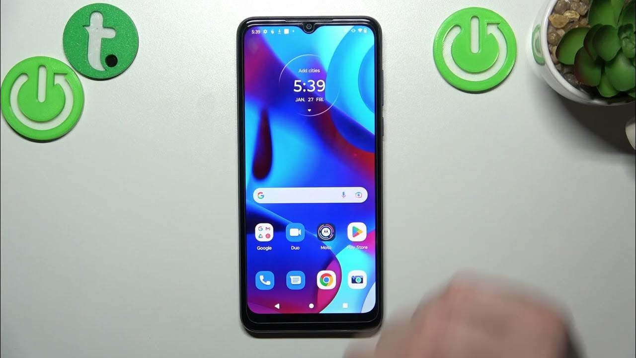 How to Turn On/Off Airplane Mode on MOTOROLA MOTO G PURE Flight Mode