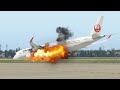 Japan Airlines A350 Flight 516 | Tokyo Haneda Airport Plane Crash Simulation