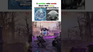 I wonder who made them that way - Helldivers 2