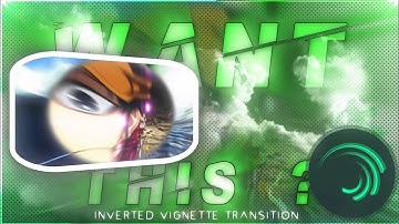 How to make inverted vignette in Alight motion/After motion