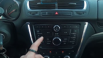 How to Change Radio Source in Opel Mokka I ( 2012 – 2019 ) - Enable AUX or Bluetooth