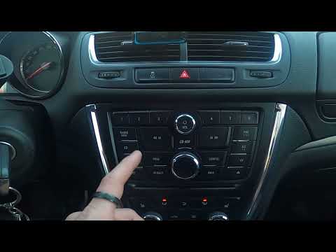 How to Change Radio Source in Opel Mokka I ( 2012 – 2019 ) - Enable AUX or Bluetooth