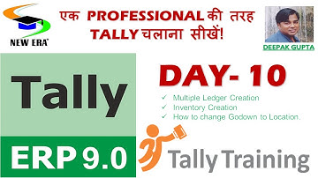Tally Day 10 By Deepak Gupta