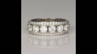 Platinum Diamond Ring Designed By Christopher Michael 1.26cts