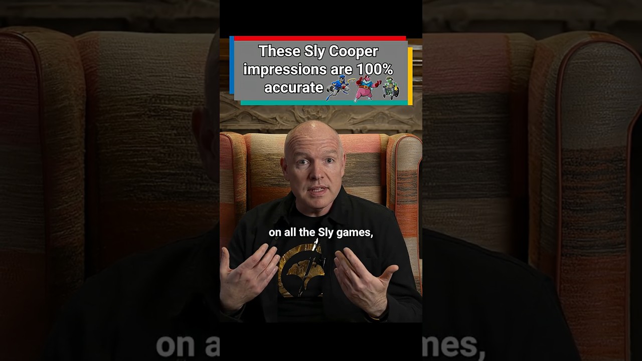 You HAVE to hear Nate Fox's Sly Cooper impressions