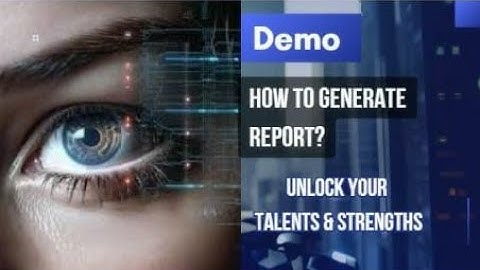 How to generate Report of Iris Analysis/ Demo Video/ Tutorial