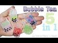 How to DIY 5-in-1 Bubble/Boba Tea Shrink Plastic/Resin/Clay Tutorial