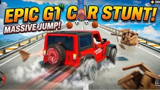 EPIC GT Car Stunt Gameplay 🚗🔥 Ultimate Ramp Challenge!