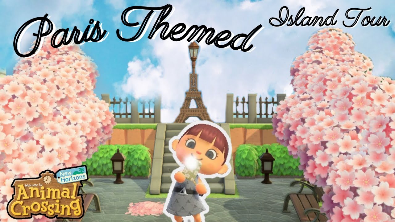 Paris Themed Dream Address Island Tour // Animal Crossing New Horizons