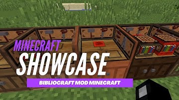 Download and install BiblioCraft Mod 1.16.3/1.15.2/1.12.2