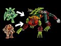 Bionicle how to marsh prowler  2 glatorian combiner moc