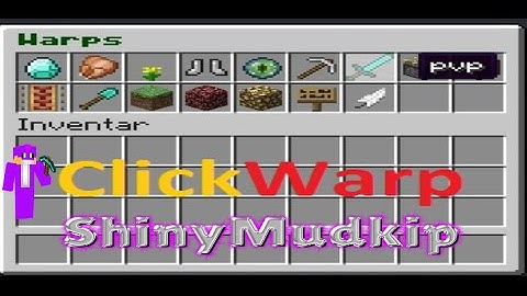 Minecraft Clickwarp plugin 1.8.9