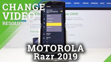 How to Change Video Quality in MOTOROLA Razr 2019 – Video Resolution