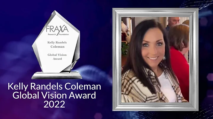 Kelly Coleman - FRAXA's Global Vision Award 2022