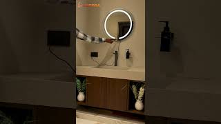 LUPPRA Round LED Bathroom Mirror with 3 Lighting Options (Warm, White, Natural White) - 24 X24 INCH. LUPPRA Round LED Bathroom Mirror with 3 Lighting Options (Warm, White, Natural White) - 24 X24 INCH.