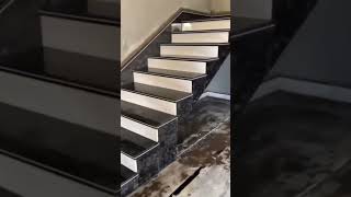 Siri Black White Marble Granite Laser White Tiles